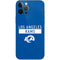 NFL Los Angeles Rams Blue Performance Series iPhone 12 Pro Max Skin